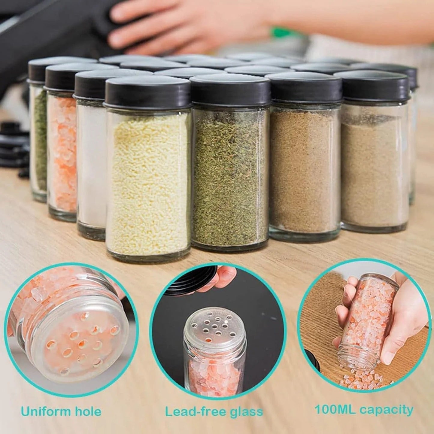 360 Rotating Spice Jar