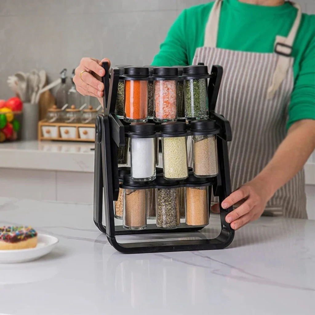 360 Rotating Spice Jar